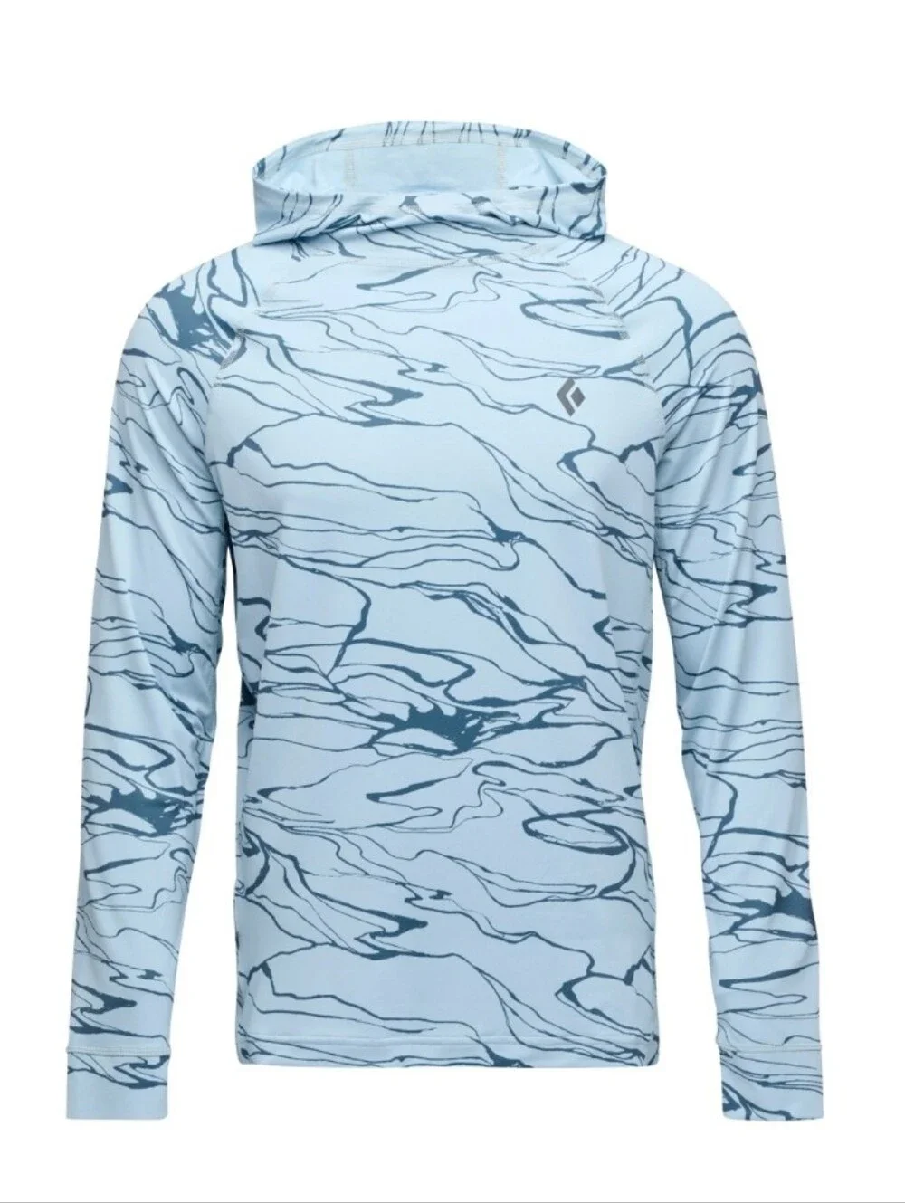Black Diamond Alpenglow Hoody Regular -Relief-Fog Blue-Midnight Blue